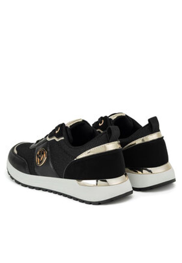 MEXX Sneakersy MI001013651W Czarny. Kolor: czarny. Materiał: materiał