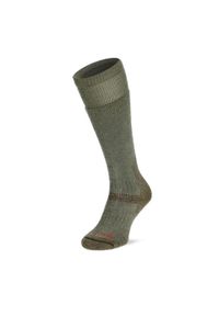 BRIDGEDALE - Skarpety wysokogórskie Bridgedale Explorer Heavy Merino P Knee. Kolor: zielony. Materiał: wełna. Sport: turystyka piesza