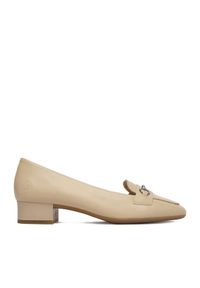 Czółenka Rieker. Kolor: beżowy #1