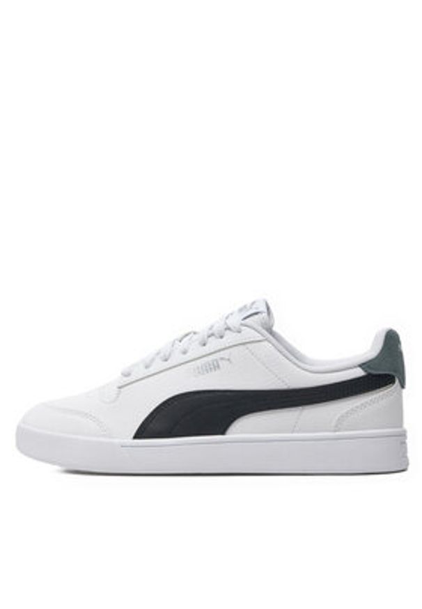 Puma Sneakersy Shuffle 309668-30 Biały. Kolor: biały. Materiał: skóra