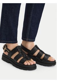 Clarks Sandały Orinoco3 Strap 26186490 Czarny. Kolor: czarny. Materiał: skóra #4