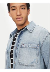 Tommy Jeans Koszula jeansowa DM0DM23269 Niebieski Relaxed Fit. Kolor: niebieski. Materiał: bawełna #2
