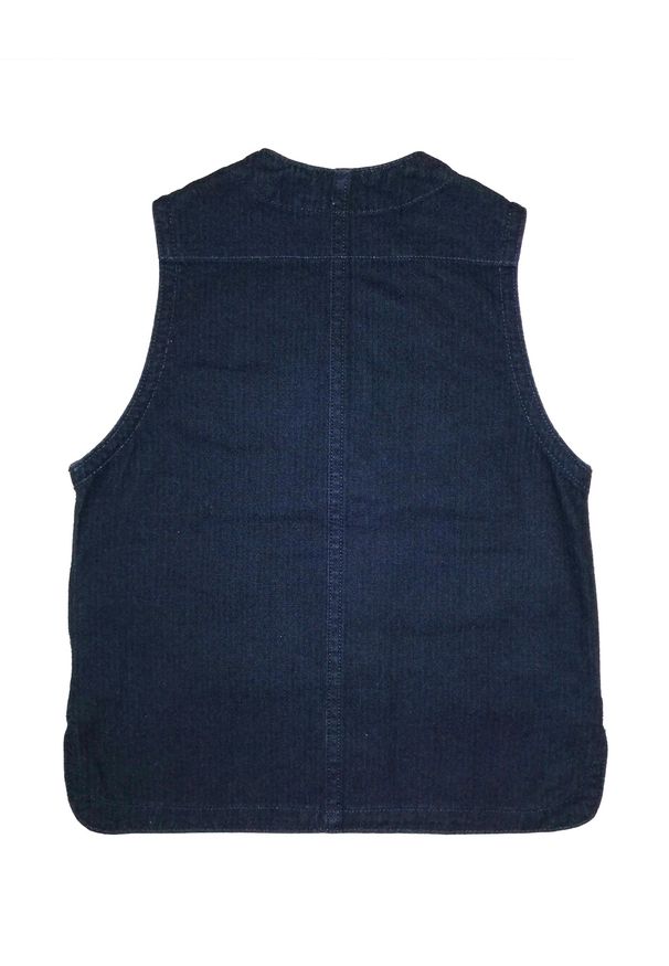 Lee - LEE WAISTCOAST DZIECIĘCA KAMIZELKA LOGO MARKOWA NAVY L232HGTD. Okazja: na co dzień. Materiał: jeans. Styl: młodzieżowy, casual, elegancki