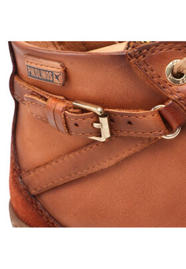 Pikolinos Trzewiki 901-7312 Brązowy. Kolor: brązowy. Materiał: skóra