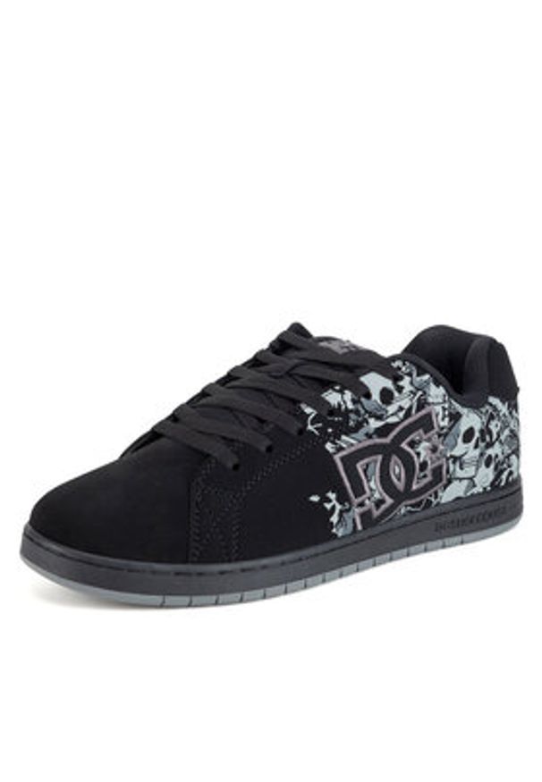 DC Shoes Sneakersy CEO-GAVELER ADYS100536-BDP Czarny. Kolor: czarny. Materiał: skóra