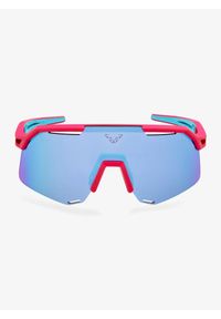 Okulary przeciwsłoneczne Dynafit Ultra Evo Sunglasses - pink glo/blue cat 3. Kolor: różowy