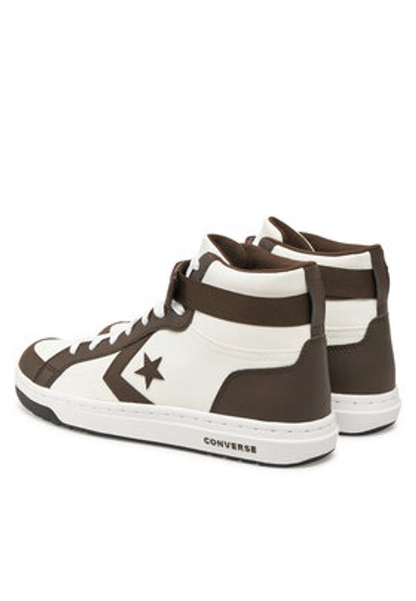 Converse Sneakersy Pro Blaze V2 Hi A10504C Biały. Kolor: biały. Materiał: skóra