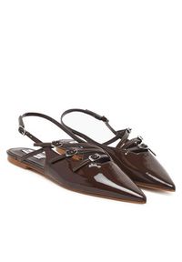 Steve Madden Baleriny Cianna SM11003709 Brązowy. Kolor: brązowy. Materiał: skóra #4