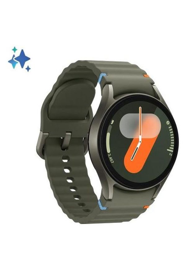 SAMSUNG - Samsung Galaxy Watch 7 40mm Zielony (L300). Kolor: zielony