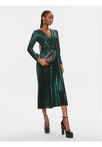 Nissa Sukienka koktajlowa RS14456 Zielony Regular Fit. Kolor: zielony. Materiał: syntetyk. Styl: wizytowy #6