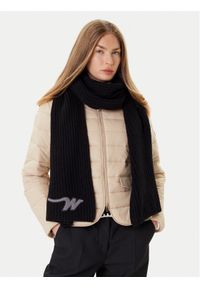 Weekend Max Mara Szalik Bardies 2525746035 Czarny. Kolor: czarny. Materiał: wełna, materiał