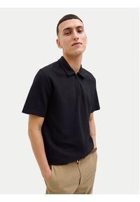 Jack & Jones - Jack&Jones Polo Benja 12269338 Czarny Regular Fit. Typ kołnierza: polo. Kolor: czarny. Materiał: bawełna #6