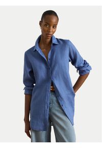 Lauren Ralph Lauren - LAUREN RALPH LAUREN Koszula 200782777072 Niebieski Relaxed Fit. Kolor: niebieski. Materiał: len #1