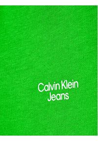 Calvin Klein Jeans Spodnie dresowe IB0IB01282 Zielony Regular Fit. Kolor: zielony. Materiał: bawełna #2