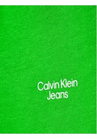 Calvin Klein Jeans Spodnie dresowe IB0IB01282 Zielony Regular Fit. Kolor: zielony. Materiał: bawełna #2