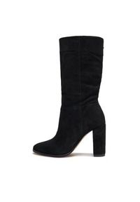 Lauren Ralph Lauren Kozaki 802917374001 Czarny. Kolor: czarny. Materiał: zamsz, skóra #6