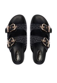 Patrizia Pepe Klapki PPJ384.31 Czarny. Kolor: czarny. Materiał: skóra #6