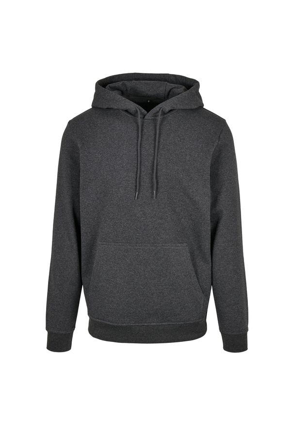 BUILD YOUR BRAND - Bluza Z Kapturem Unisex Dla Dorosłych. Typ kołnierza: kaptur. Kolor: wielokolorowy, szary, brązowy
