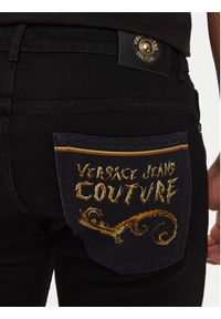 Versace Jeans Couture Jeansy 77GAB5DM Czarny Narrow Fit. Kolor: czarny