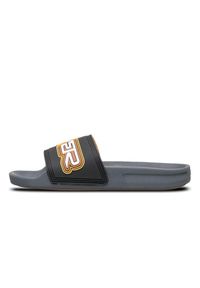 Quiksilver - Sandały wsuwane dla Chłopcy RIVI. Zapięcie: bez zapięcia. Kolor: pomarańczowy, wielokolorowy, żółty. Materiał: guma, syntetyk. Sezon: lato