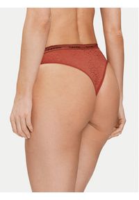 Calvin Klein Underwear Figi brazylijskie 000QD5233E Beżowy. Kolor: beżowy. Materiał: syntetyk #4