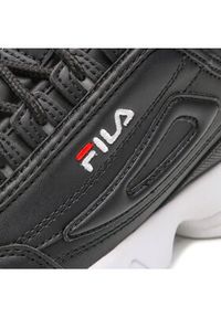 Fila Sneakersy Disruptor Teens FFT0029.80010 Czarny. Kolor: czarny. Materiał: skóra