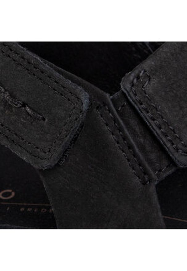 ecco - ECCO Sandały Flowt W 27360351052 Czarny. Kolor: czarny. Materiał: skóra