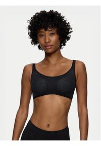 Triumph Biustonosz top Fit Smart 10202460 Czarny. Kolor: czarny. Materiał: syntetyk #10