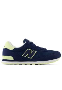 Buty New Balance GC515KF - granatowe. Okazja: na co dzień. Kolor: niebieski. Materiał: materiał, syntetyk, guma. Szerokość cholewki: normalna. Model: New Balance 574