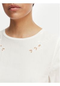 Weekend Max Mara Bluzka Targa 2615941102 Biały Regular Fit. Kolor: biały. Materiał: bawełna #5