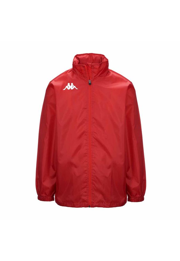 Windbreaker Kappa Wister. Kolor: czerwony, wielokolorowy. Styl: sportowy