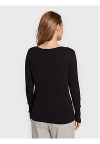 Comma Sweter 2119634 Czarny Regular Fit. Kolor: czarny. Materiał: wiskoza #5