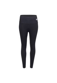 Damskie legginsy IQ Cross The Line Ilean. Kolor: czarny. Sport: fitness #1