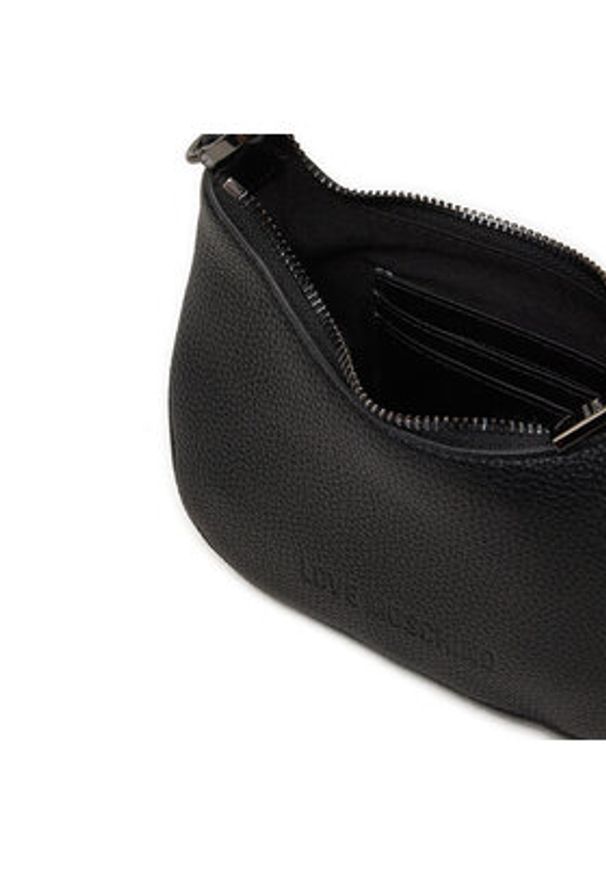 Love Moschino - LOVE MOSCHINO Torebka JC4019PP1LLT000A Czarny. Kolor: czarny. Materiał: skórzane