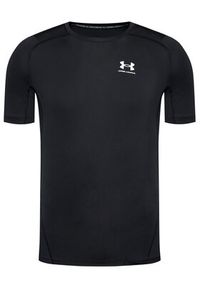 Under Armour Koszulka techniczna Ua HeatGear 1361518 Czarny Slim Fit. Kolor: czarny. Materiał: syntetyk #3