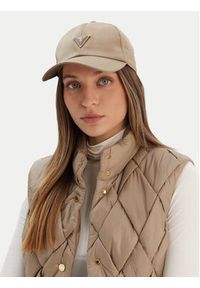 Guess Czapka z daszkiem AW5396 POL01 Beżowy. Kolor: beżowy. Materiał: poliester #2