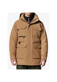 columbia - Kurtka zimowa męska Columbia Landroamer II Parka. Kolor: brązowy. Sezon: zima. Sport: turystyka piesza