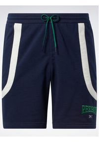 Reebok Szorty sportowe Classics Varsity Shorts HS9180 Niebieski. Kolor: niebieski. Materiał: bawełna. Styl: sportowy