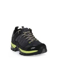 Buty trekkingowe męskie CMP 72UN Rigel Low Trekking. Zapięcie: sznurówki. Kolor: szary, wielokolorowy. Materiał: skóra, materiał. Szerokość cholewki: normalna. Sport: turystyka piesza