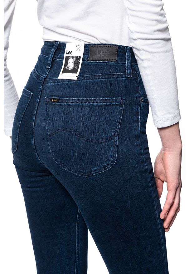 Lee - DAMSKIE SPODNIE JEANSOWE LEE IVY SUMMER NIGHT L32EFGVY 112107391