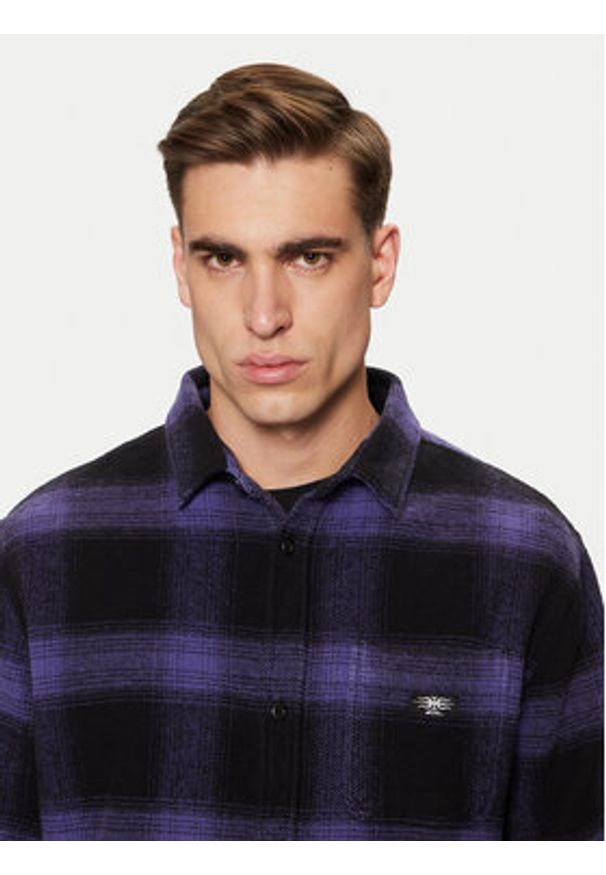 Quiksilver Koszula Mercury AQYWT03366 Niebieski Regular Fit. Kolor: niebieski. Materiał: bawełna