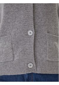Weekend Max Mara Kardigan Ombra 2525346012 Szary Relaxed Fit. Kolor: szary. Materiał: kaszmir #5