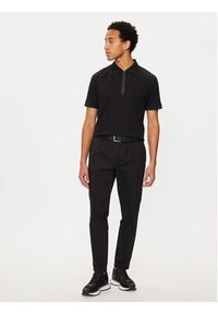 BOSS - Boss Polo Philix Mirror 50525119 Czarny Regular Fit. Typ kołnierza: polo. Kolor: czarny. Materiał: bawełna #5