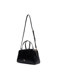 Calvin Klein Torebka Ck Medium Bowling Bag LV04F3610G Czarny. Kolor: czarny. Materiał: skórzane #4