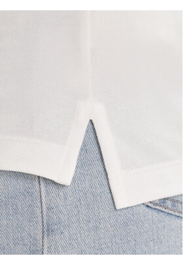 GANT - Gant Polo Shield 4202231 Écru Slim Fit. Typ kołnierza: polo. Materiał: bawełna