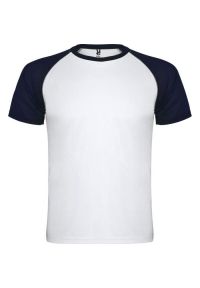 ROLY - Koszulka Sportowa Z Krótkim Rękawem Unisex Dla Dorosłych Indianapolis. Kolor: biały, wielokolorowy, niebieski. Długość rękawa: krótki rękaw. Długość: krótkie