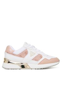 Guess Sneakersy FLFMIC ELE12 Biały. Kolor: biały. Materiał: skóra