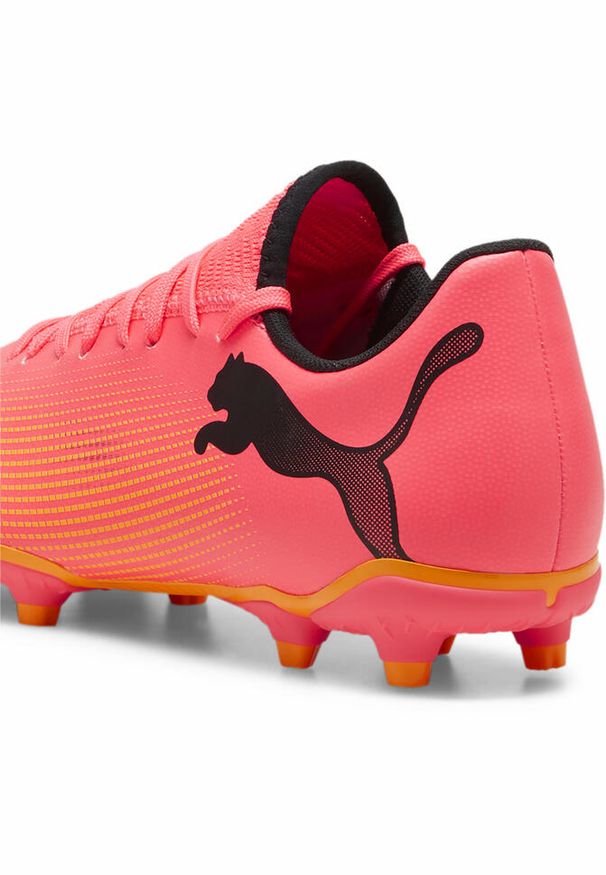 Puma - Buty piłkarskie FUTURE 7 PLAY FG/AG PUMA. Kolor: wielokolorowy, żółty, czarny, pomarańczowy. Sport: piłka nożna