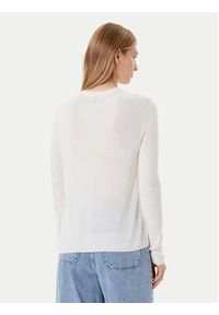 Calvin Klein Sweter LV044C339G Écru Regular Fit. Materiał: wiskoza