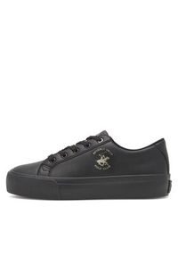 Beverly Hills Polo Club Sneakersy BHPC040W Czarny. Kolor: czarny. Materiał: skóra